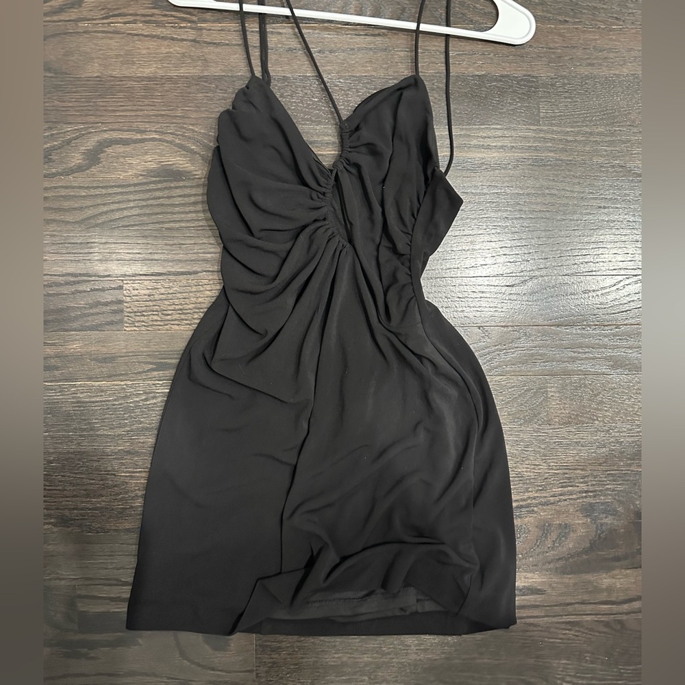 Black Zara mini dress